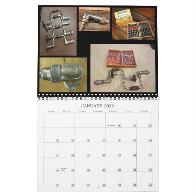LumberJocks Handwerkzeug-Kalender 2015 Kalender (Jan 2026)