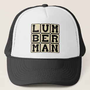 Lumberman, Holzfäller Truckerkappe