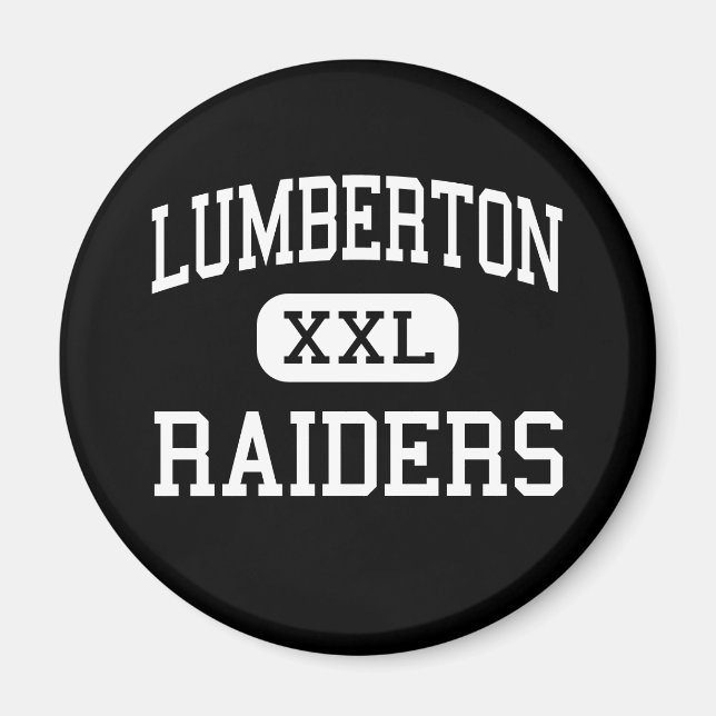 Lumberton - Raiders - hoch - Lumberton Texas Magnet (Vorne)