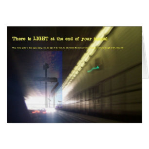 Lumière à l'extrémité du tunnel