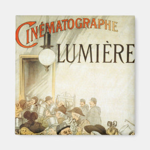 Lumière Bruder-Kino-Plakat Magnet
