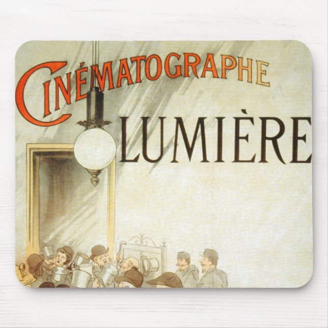 Lumière Bruder-Kino-Plakat Mousepad (Vorne)