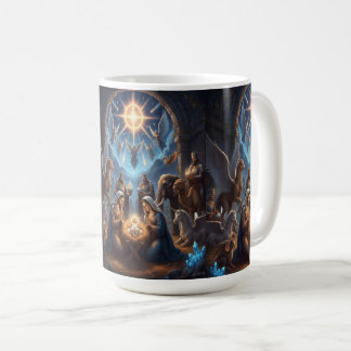 Lumière céleste sur l'unité – Mug Inspirant