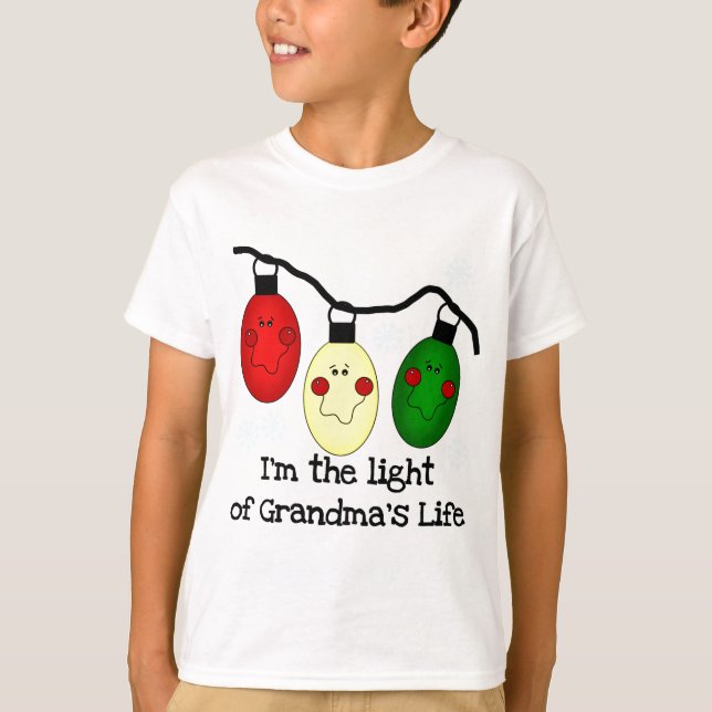 Lumière de la vie de grand-mère Tshirts et cadeaux (Devant)