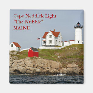 Lumière de Neddick de cap, aimant du Maine