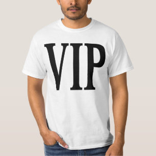 Lumière de T-shirt de VIP