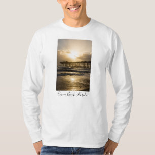 Lumière dorée sur T-shirt cacao