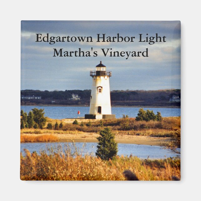Lumière du port d'Edgartown, Magnet du Massachuset (Devant)