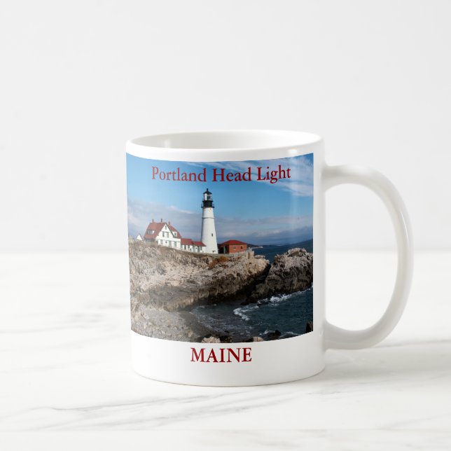 Lumière principale de Portland, tasse du Maine (Droite)