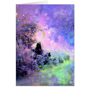 Lumière rêveuse de jardin