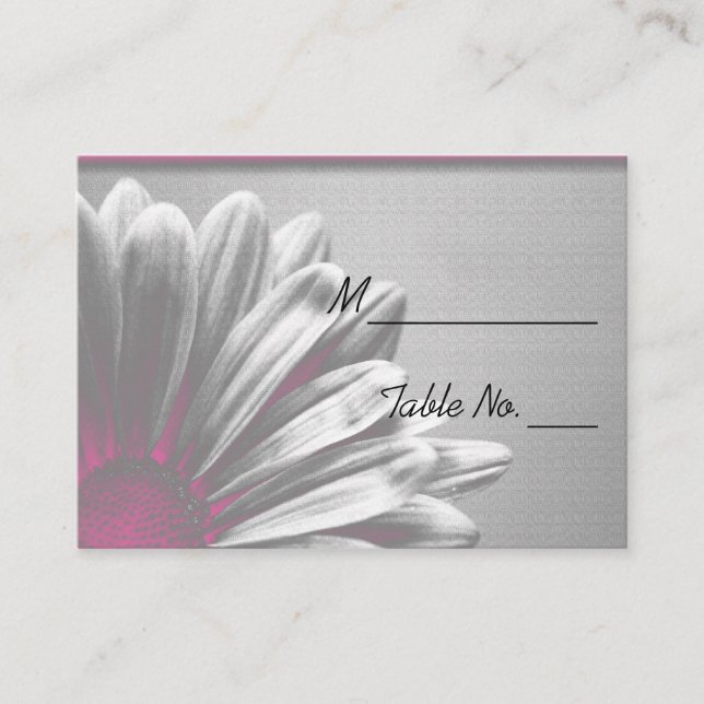 Lumière rose Floral Faits saillants Mariage Carte  (Devant)