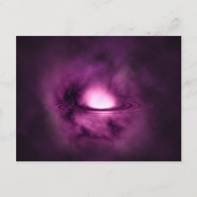 Lumière spatiale mystique - Carte postale (Devant)