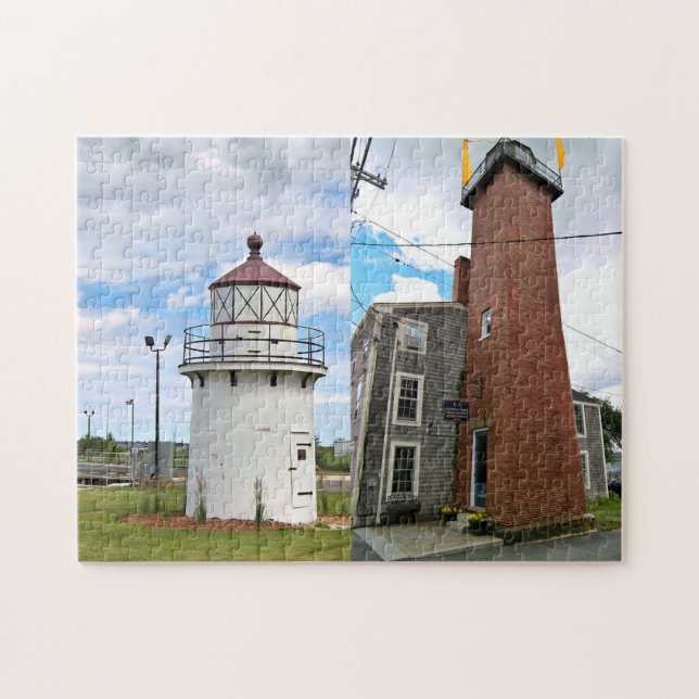 Lumières de chaîne de Newburyport, puzzle du (Horizontal)