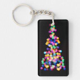Lumières de Noël floues