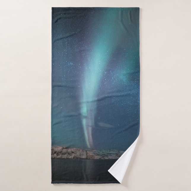 Lumières du Nord (Serviette de bain)