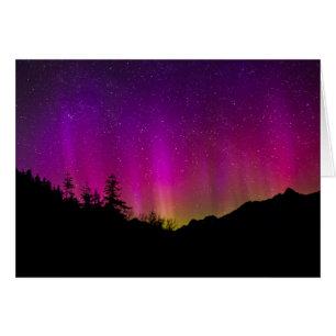 Lumières du Nord Aurora Borealis Ciel nocturne éto