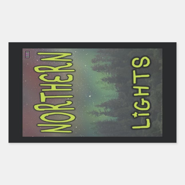 Lumières du Nord - Sticker SOS 4pk (Devant)