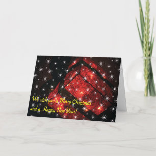 Lumières Étoiles Carte Cadeau Fêtes