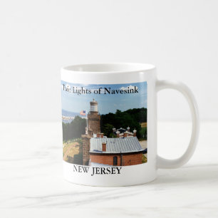 Lumières jumelles de Navesink, tasse de New Jerse