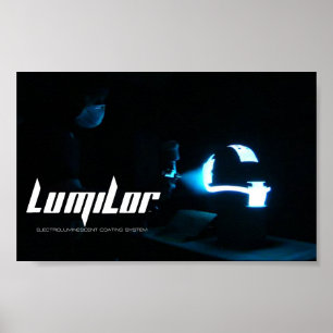 LumiLor Sturzhelm-Spray-Plakat Poster