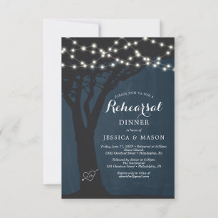 Luminaires de la carte Invitation Rustic Country R