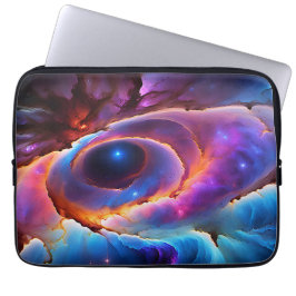"Luminara" - Nebula und Galaxien Laptopschutzhülle