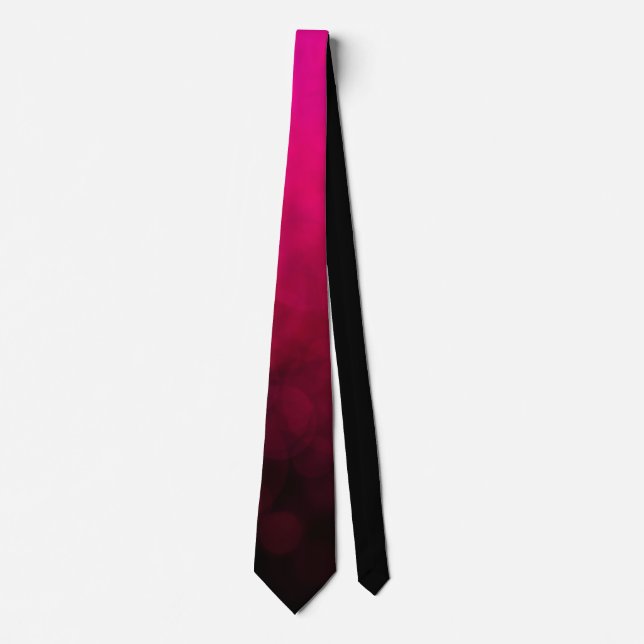 Luminescence magenta - Cravate (Devant)