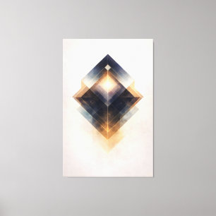 Lumineszente Achse Leinwanddruck