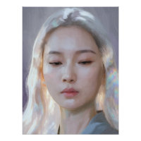 Lumineszente holografische Pastellkunst
