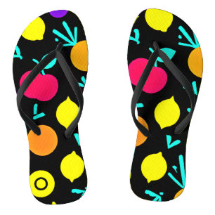 Lumineszentes Früchtefest Flip Flops