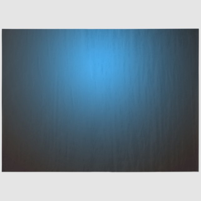 Lumineszenz Royal Blue Gradient Ombre Seidenpapier (Vorderseite)
