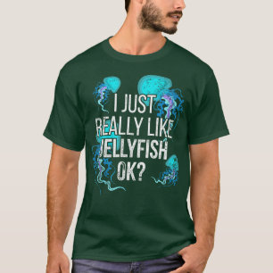 Lumineszierende Qualle T-Shirt
