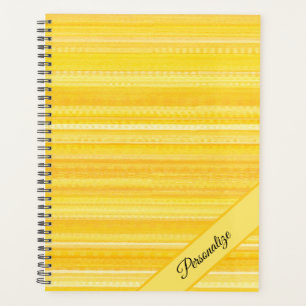 Lumineuse Citron Jaune Moderne Grille Calendrier M