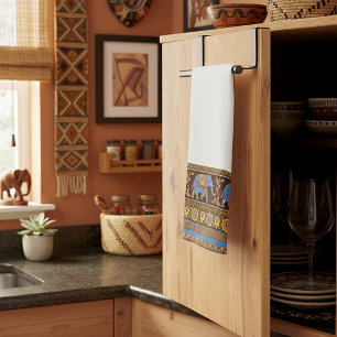 Lumineux éléphants serviette de cuisine