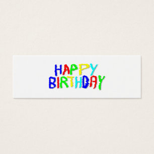 Lumineux et colorés.  Joyeux anniversaire.