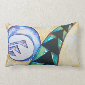 Lumineux et moderne coloré accent lumbar coussin