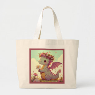 Luminexa (Ein Drache voller Sonnenbäume) Jumbo Stoffbeutel