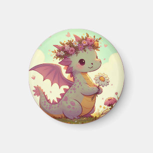 Luminexa (Ein Drache voller Sonnenbäume) Magnet