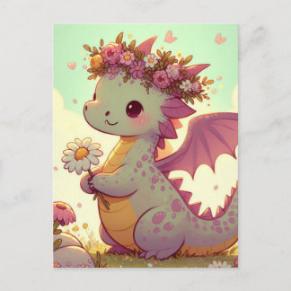 Luminexa (Ein Drache voller Sonnenbäume) Postkarte
