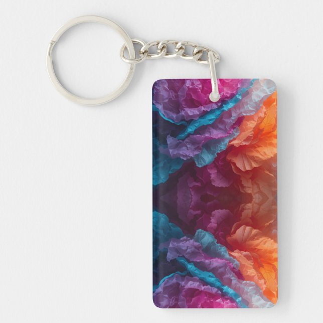 Luminous Abstract Tissue Paper Layers (Devant)