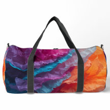 Luminous Abstract Tissue Paper Layers