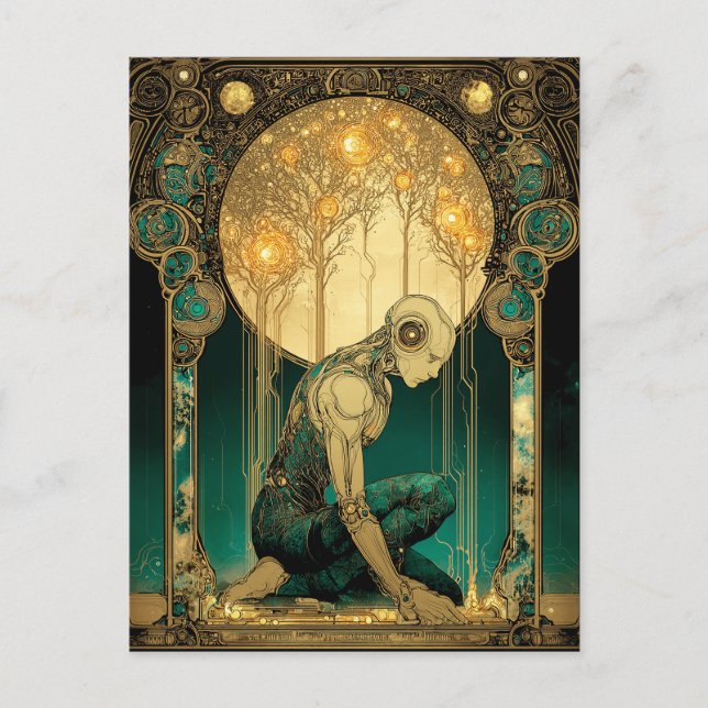 Luminous Ascension Postkarte (Vorderseite)