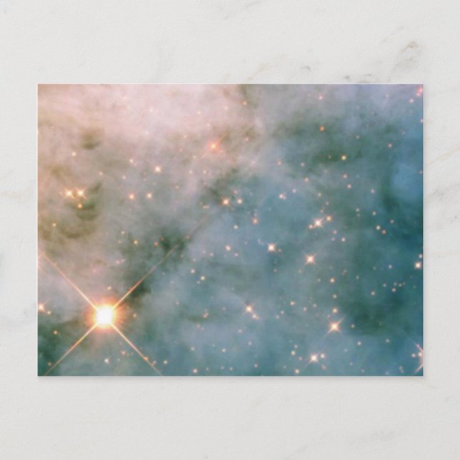 Luminous Carina Nebula Postkarte (Vorderseite)
