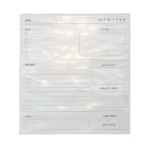Luminous Daily to Do Task Notepad One|Ja