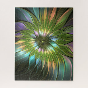 Luminous Fantasy Blume Fraktal Art