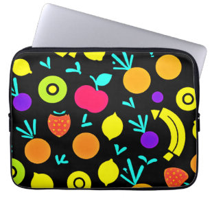 Luminous Fruit Fiesta Laptopschutzhülle