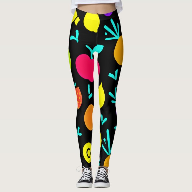 Luminous Fruit Fiesta Leggings (Vorderseite)