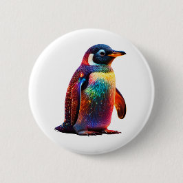 Luminous Penguin Charm Button