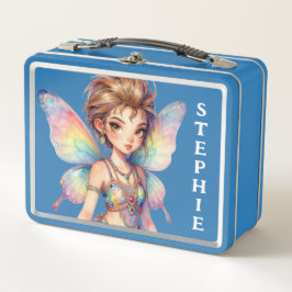 Luminous Rainbow Guardian fairy Metall Brotdose