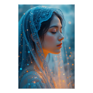 Luminous Veiled Reverie Poster